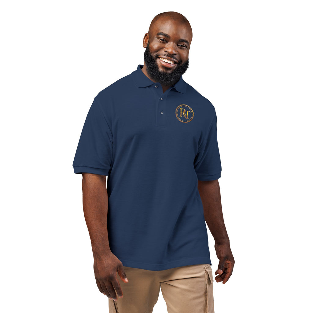 THE SIGNATURE POLO

Black premium cotton with hand-stitched gold RT monogram. 
Built for Boston nights, legacy in every thread.

- Gold embroidered RT logo
- Premium 100% cotton
- True to size
- Free shipping Boston + USA