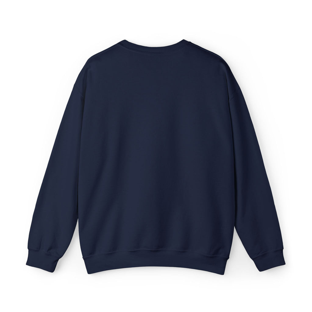 Gold Foil Monogram Crewneck Sweatshirt — Elegant Initial Pullover