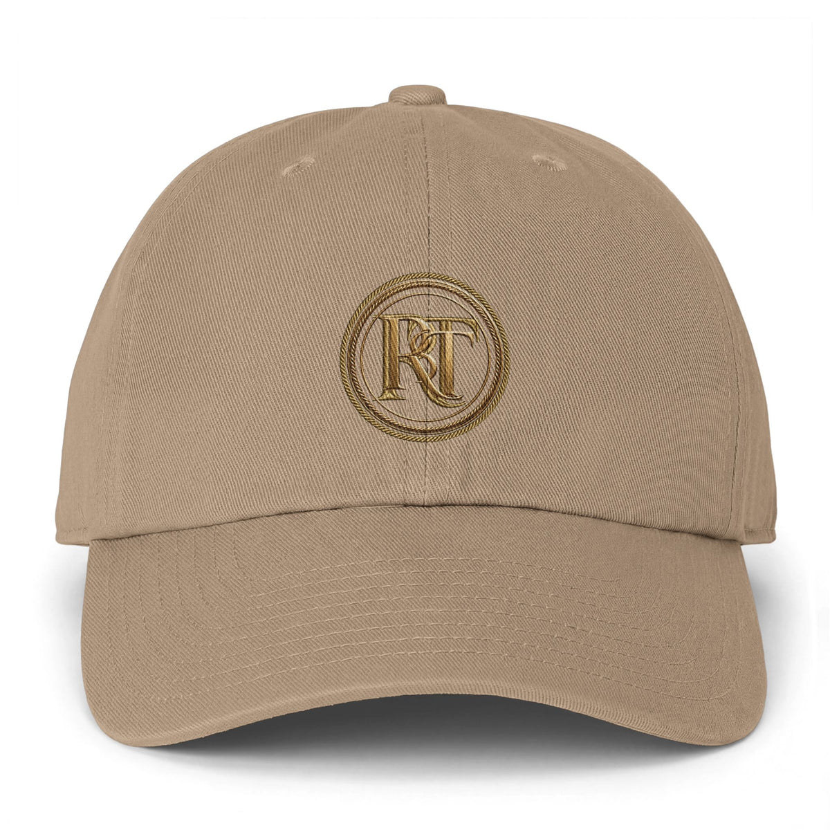 RT MONOGRAM CAP 

Classic cap with gold embroidered RT legacy logo.