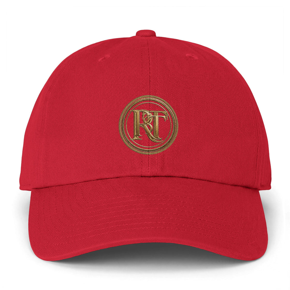 RT MONOGRAM CAP 

Classic cap with gold embroidered RT legacy logo.