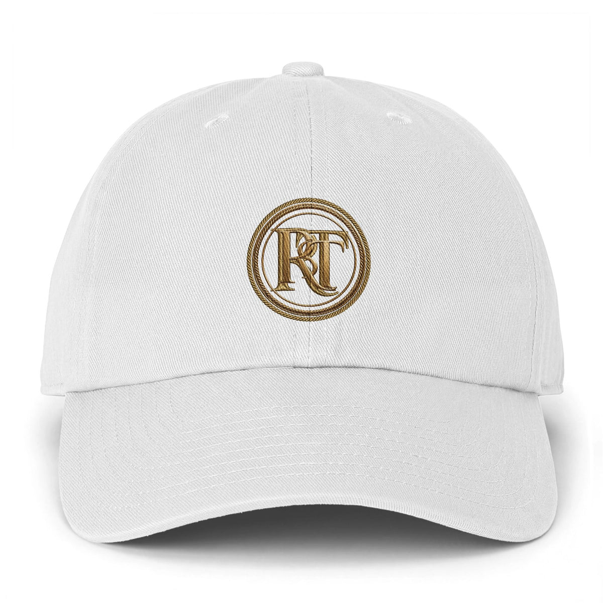 RT MONOGRAM CAP 

Classic cap with gold embroidered RT legacy logo.