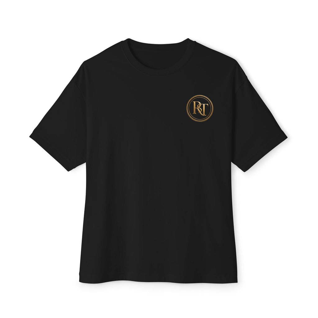 Boston Luxe RT Gold Boxy Tee - Heavyweight Oversized Collection