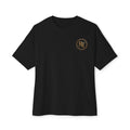 Boston Luxe RT Gold Boxy Tee - Heavyweight Oversized Collection
