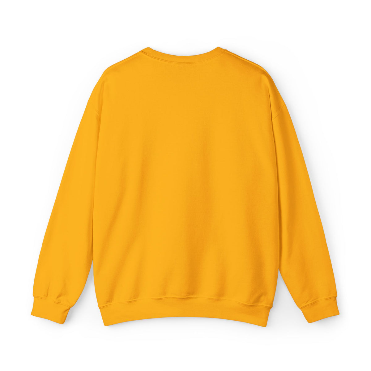Gold Foil Monogram Crewneck Sweatshirt — Elegant Initial Pullover